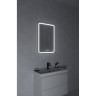 Зеркало CERSANIT LED DESIGN PRO 050 55 холодный теплый cвет часы с подсветкой прямоугольное KN-LU-LED050*55-p-Os