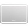 Зеркало CERSANIT LED DESIGN PRO 050 80 холодный теплый cвет часы с подсветкой прямоугольное KN-LU-LED050*80-p-Os
