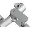 Комплект CERSANIT 2 в 1: смеситель для ванны FLAVIS душевой гарнитур CARI 64509