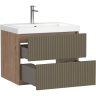 Тумба подвесная CERSANIT CLASSIC RIBBLE 60 коричневый 69279