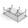 Ванна CERSANIT асимметричная JOANNA 140x90 правая 63335